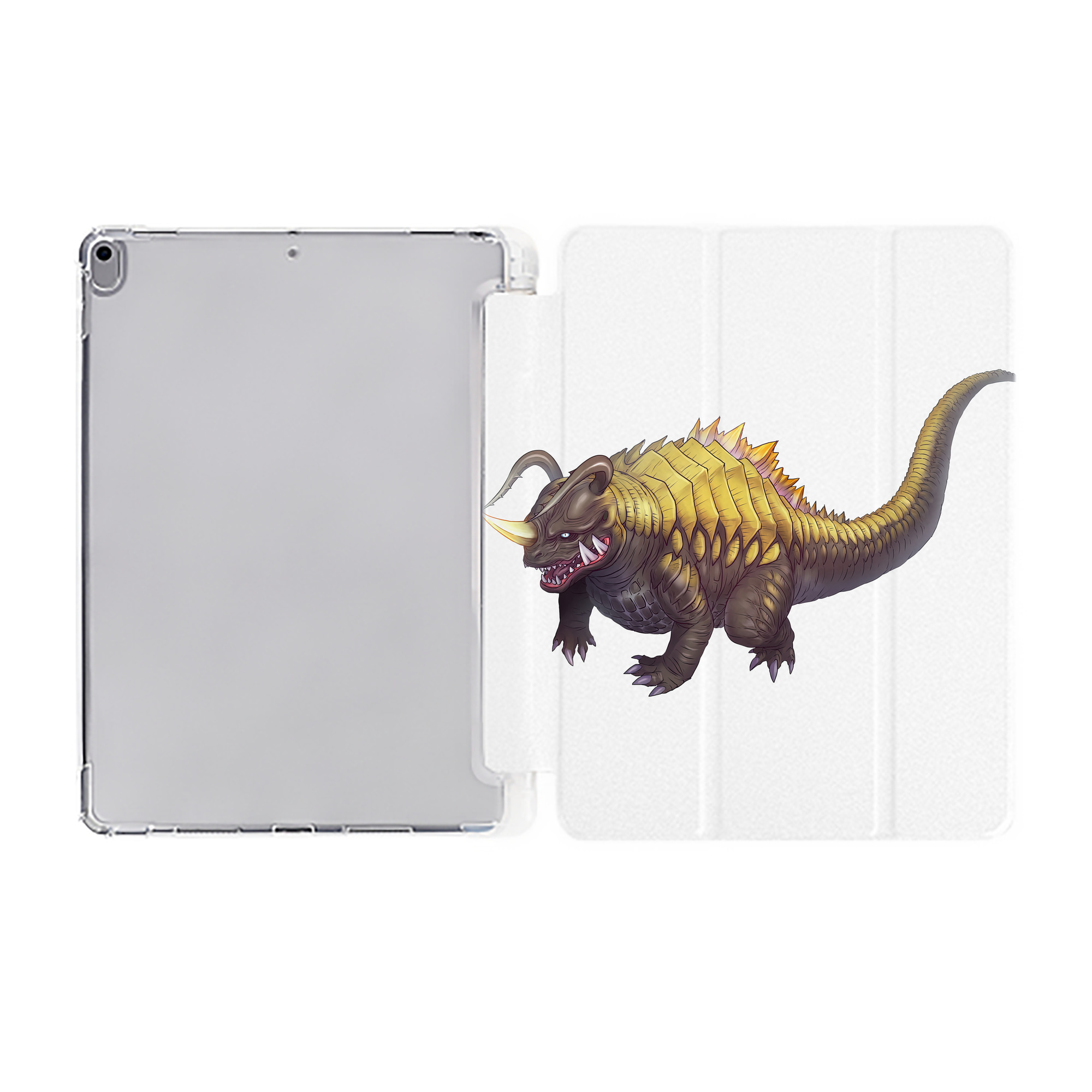 （画像用） ウルトラマン Ultraman IPad ケース ペン収納付き 三つ折りスタンド PUレザー×シリコン 対応機種9.5/10.5/10.9インチ